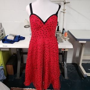 Rebel Love Rockabilly Swing Dress